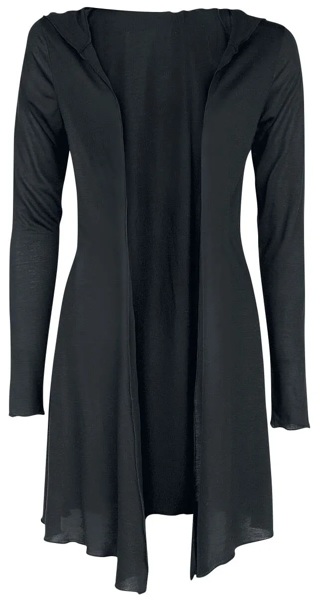 black-premium-by-emp-overlay-hood-cardigan-schwarz-m-lang image 1