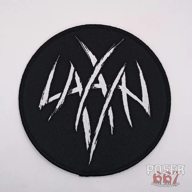 saxaxas-logo-patch-rund-gewebt-9-5-cm image 1