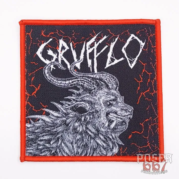 poser667-grufflo-making-art-patch-gewebt-9-5-cm-schwarz image 1