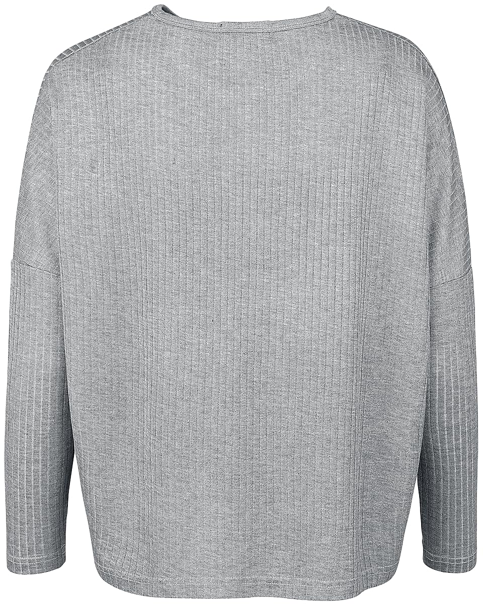 red-by-emp-longsleeves-damen-langarmshirt-grau-rippstoff image 3