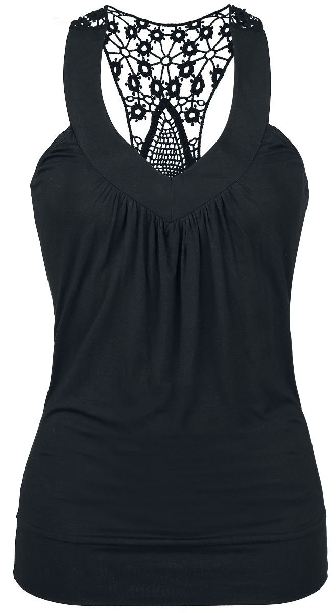 red-by-emp-top-damen-schwarz-mit-h-kel-spitze-und-v-ausschnitt image 5