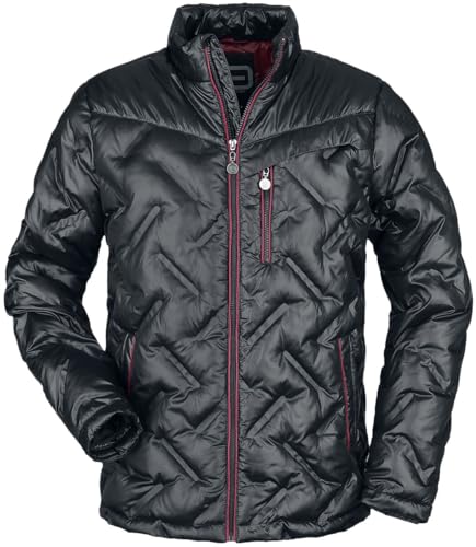 red-by-emp-bergangsjacke-herren-schwarz-stepp-optik image 7