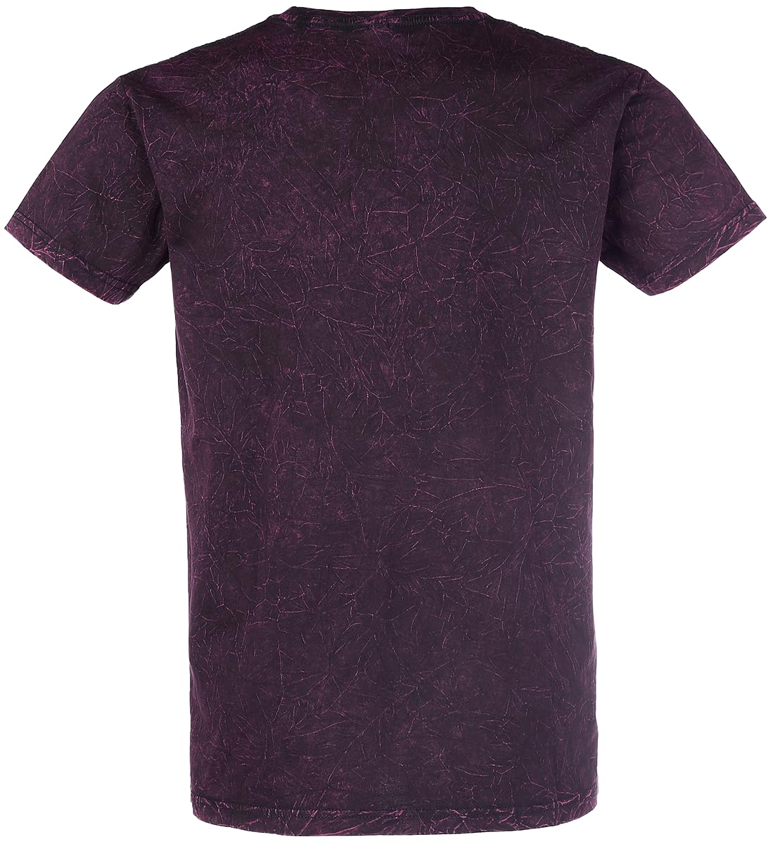 black-premium-t-shirt-dunkelrot-waschung-herren-xl image 3