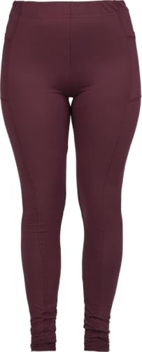 red-by-emp-damen-leggings-bordeaux-mit-taschen-gr-e-m image 7