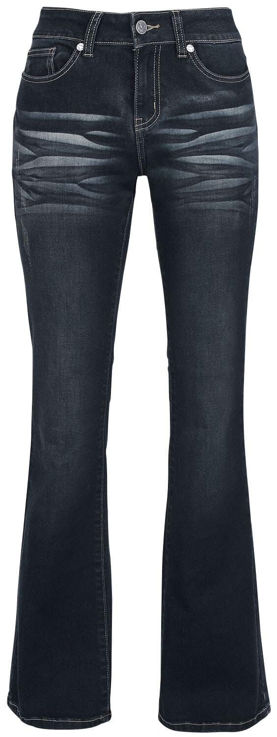 black-premium-by-emp-jeans-schlag-damen-dunkelblau-29w-30l image 7