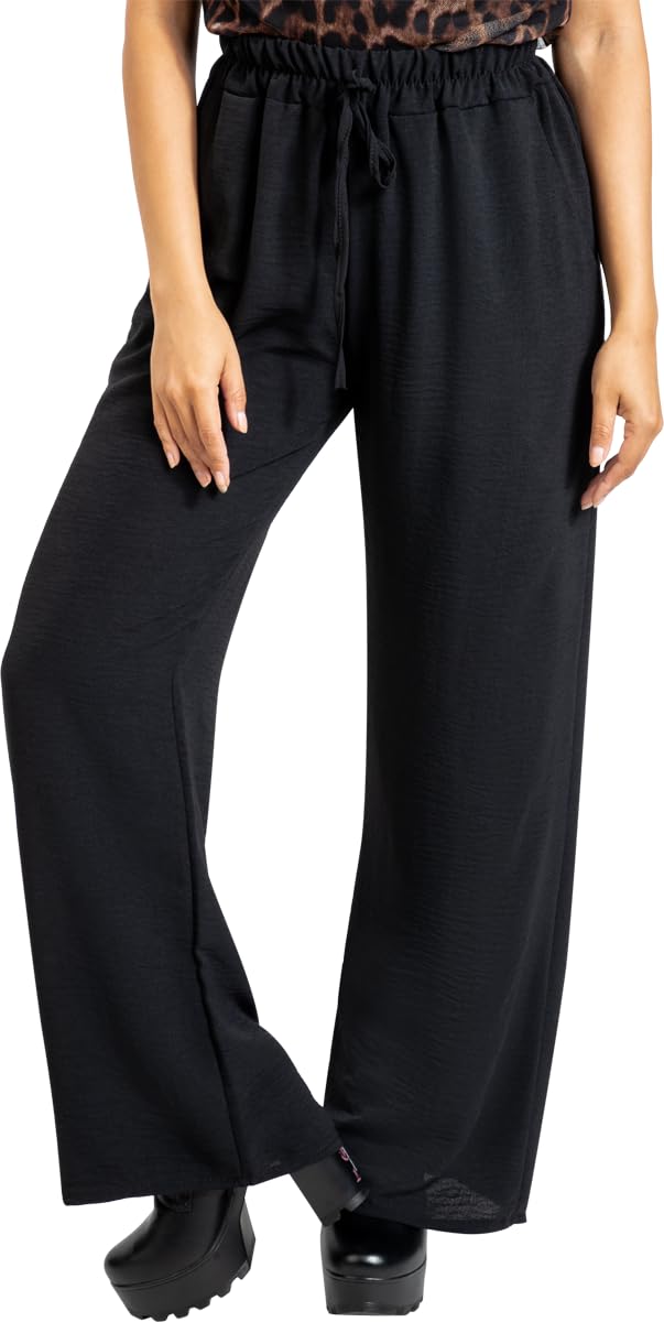 red-by-emp-stoffhose-damen-lange-hose-schwarz image 2