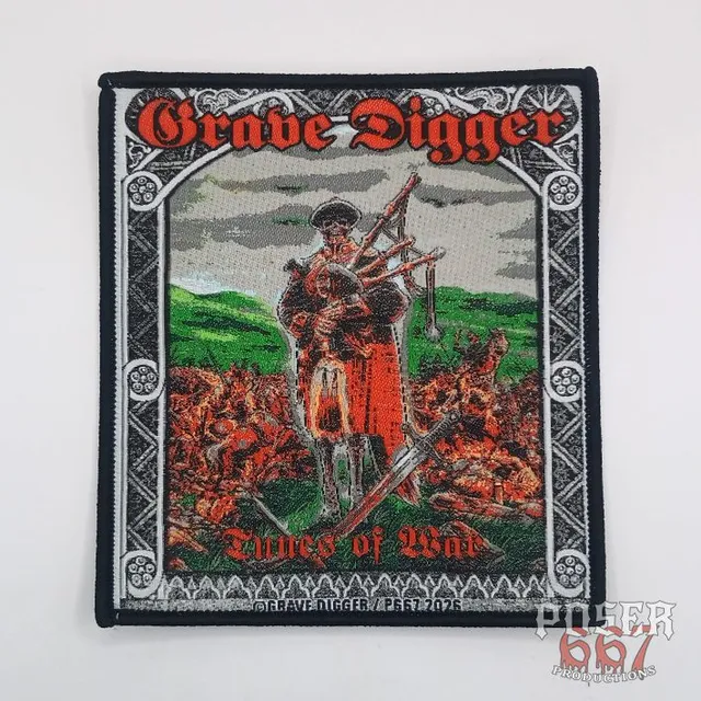 grave-digger-tunes-of-war-patch-aufn-her-11-cm-gewebt image 1