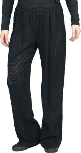 red-by-emp-lace-wide-pants-stoffhose-schwarz-damen-gr-m image 7