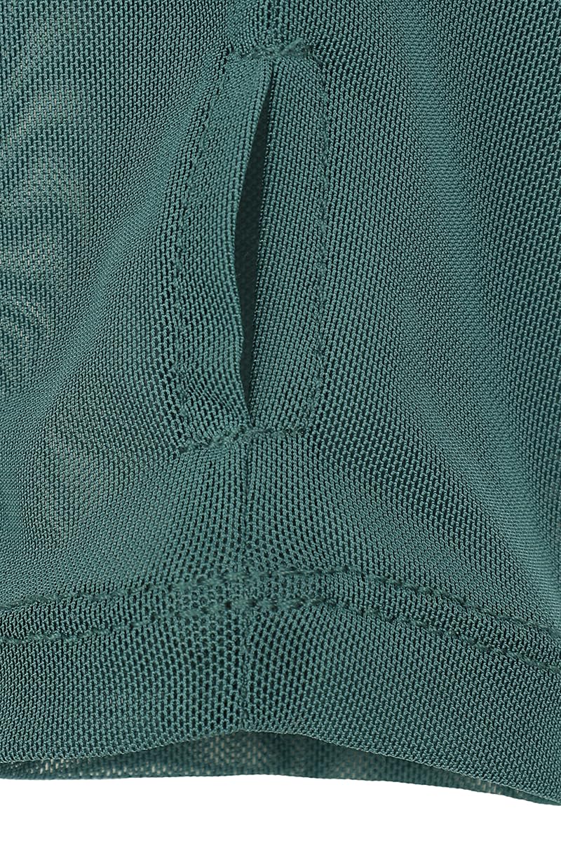 black-premium-by-emp-damen-mesh-langarmshirt-gr-n-gr-e-m image 4