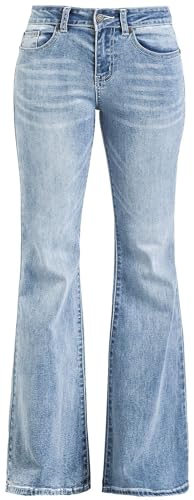 red-by-emp-hosen-hellblaue-bootcut-jeans-mit-schlag-30w-32l image 7