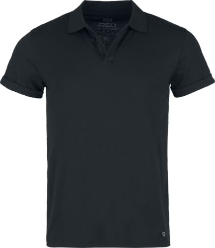 red-by-emp-schwarzes-poloshirt-herren-l-v-ausschnitt image 4