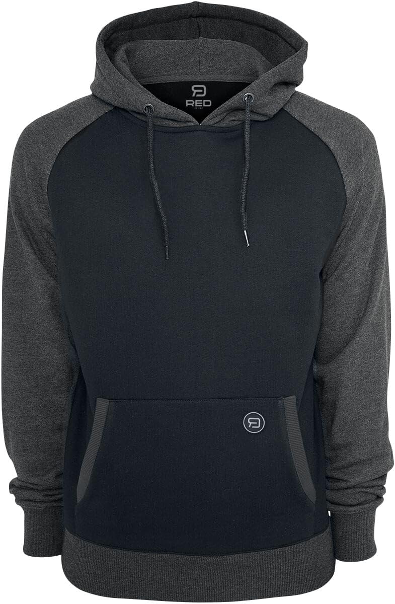 red-by-emp-kapuzenpullover-schwarz-grau-gr-e-m image 1