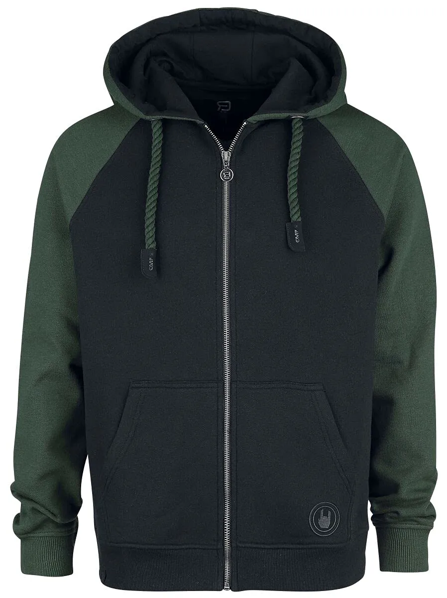 red-by-emp-pullover-hoodie-herren-schwarz-gr-n-raglan image 1