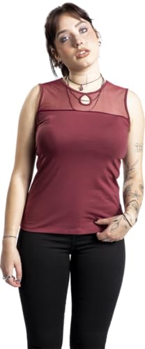 red-by-emp-top-mit-spitze-damen-top-bordeaux-gr-e-l image 7