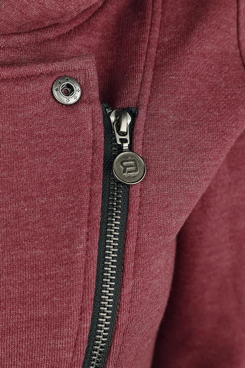red-by-emp-kapuzenjacke-damen-rot-mit-kragen-l image 5