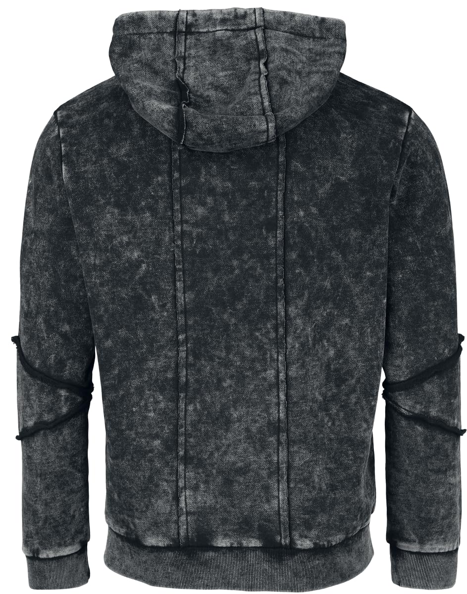 black-premium-by-emp-herren-kapuzenjacke-schwarz-used-l image 3