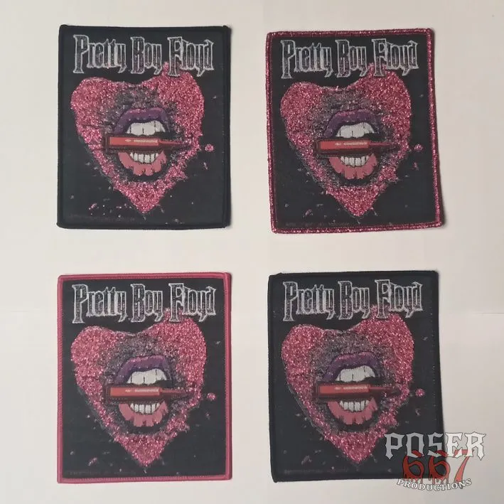 poser667-pretty-boy-floyd-stray-bullet-patch-10-cm-glitter image 1