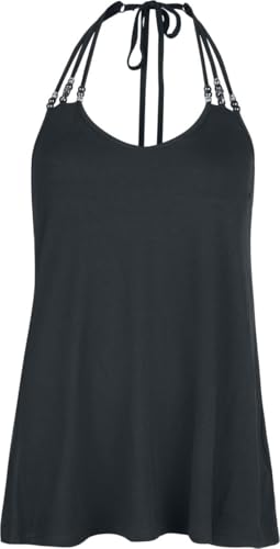 black-premium-essential-neckholder-top-perlen-schwarz-m image 5
