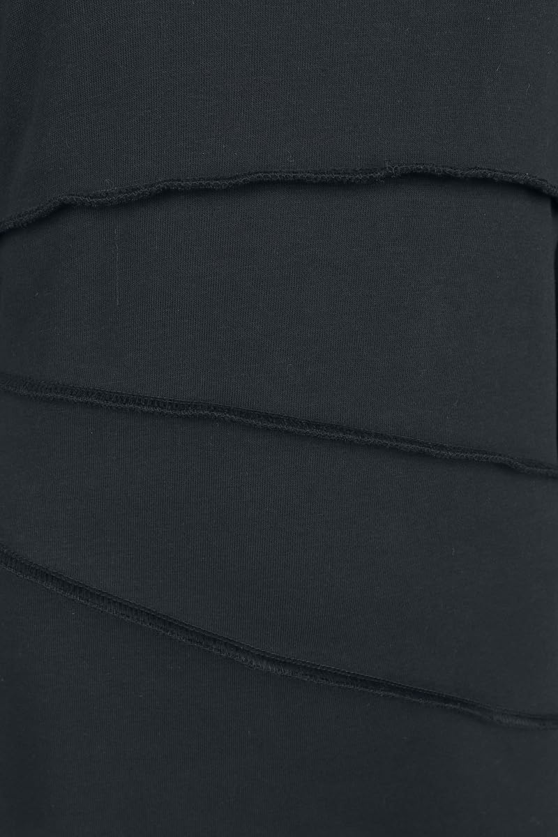 black-premium-by-emp-kurzes-kleid-mit-kapuze-schwarz-gr-m image 4