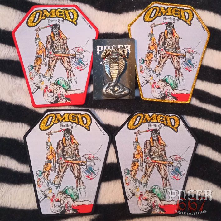 omen-battle-cry-patch-gewebt-12cm-schwarzer-rand image 3