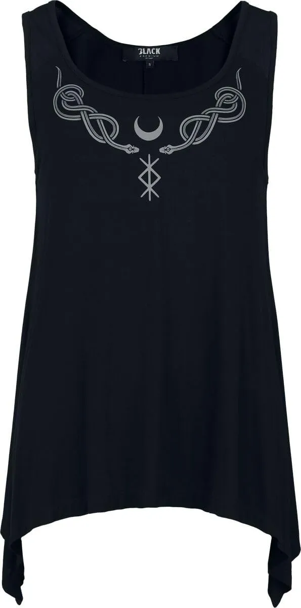 black-premium-by-emp-top-celtic-snake-print-schwarz-damen image 1