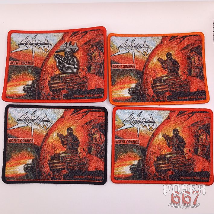 sodom-agent-orange-patch-wolke-7x7-cm-orange image 3