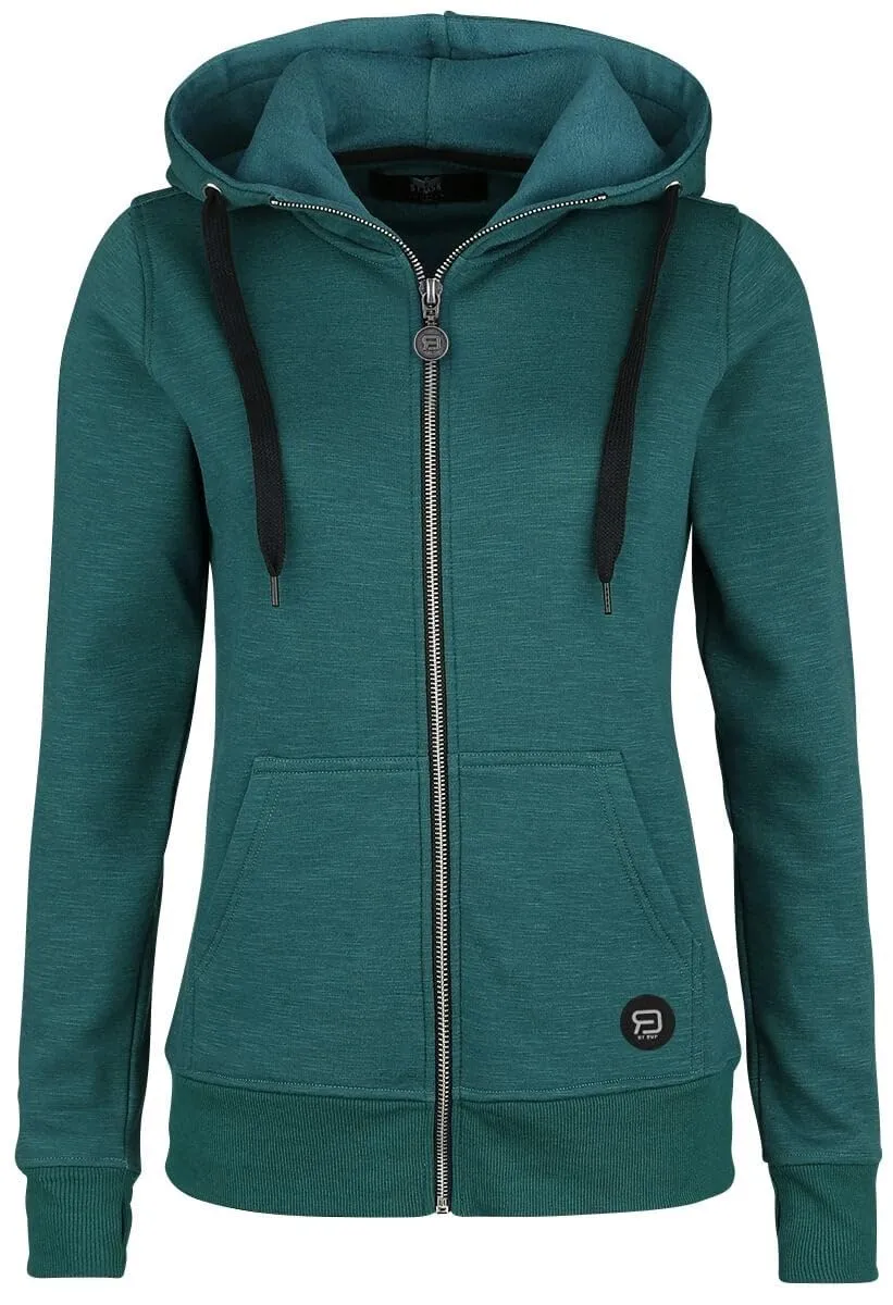 red-by-emp-kapuzenjacke-damen-petrol-gr-e-m-mit-kapuze image 1