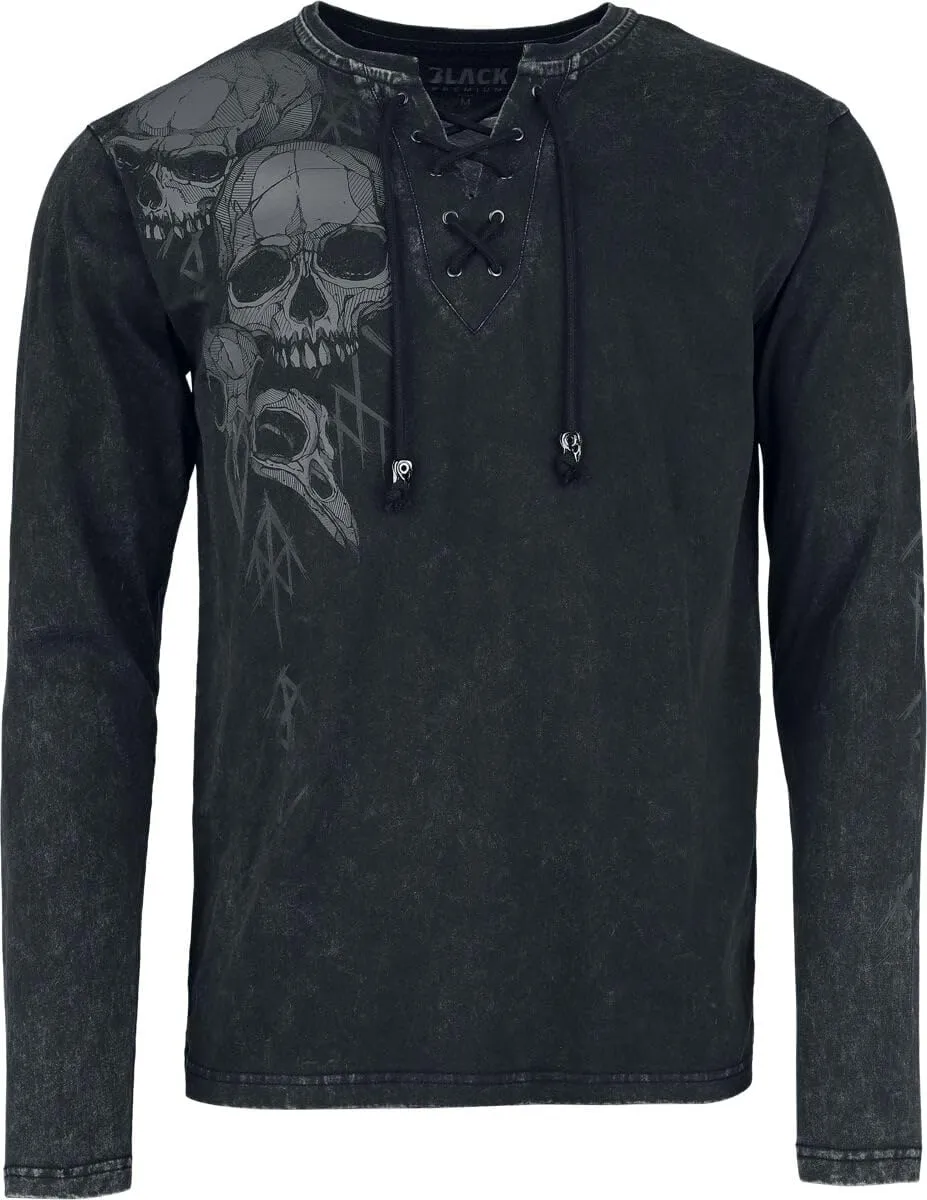 black-premium-beaks-claws-skulls-longsleeve-schwarz-gr-l image 1