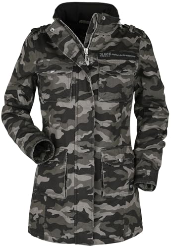 black-premium-by-emp-winterjacke-damen-camouflage-teddyfutter image 8
