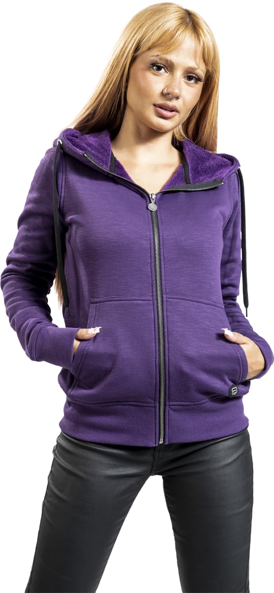 red-by-emp-lilane-kapuzenjacke-hoodie-damen-5xl-mit-rippb-ndchen image 2