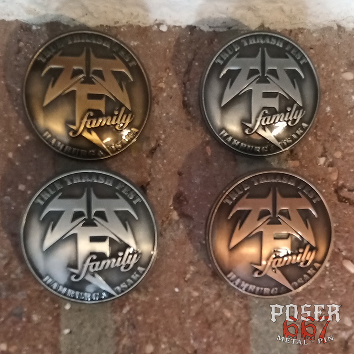 ttf-true-thrash-fest-3d-pin-anstecker-4-5-cm-antik-silber image 2