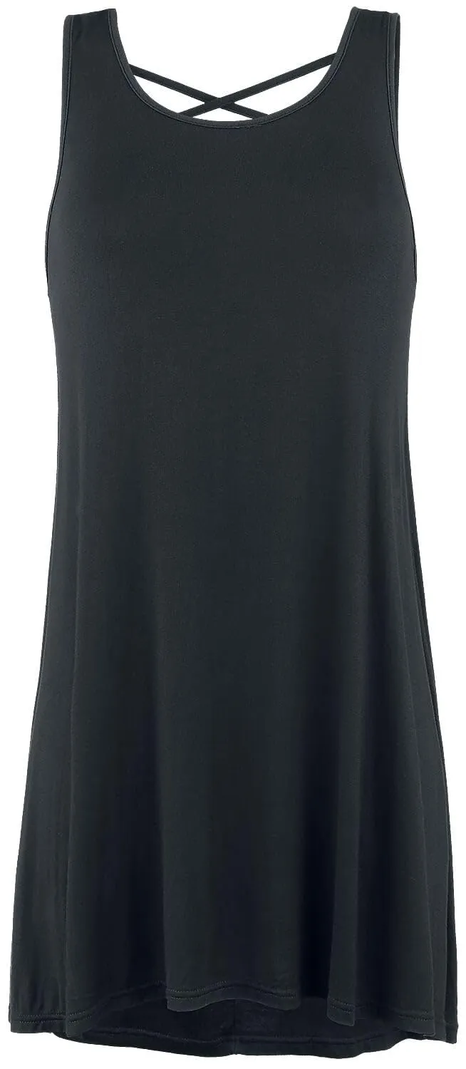 black-premium-by-emp-kleid-mit-schn-rung-damen-schwarz-l image 1