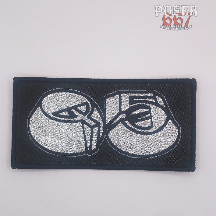 q5-logo-patch-aufn-her-gewebt-10-cm-silbernes-logo image 1
