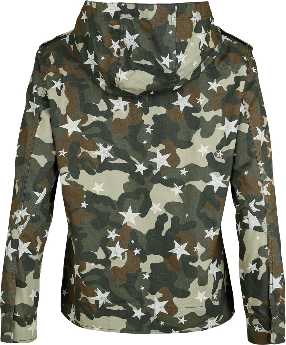 red-by-emp-jacken-bergangsjacke-camo-stars-damen-m image 3
