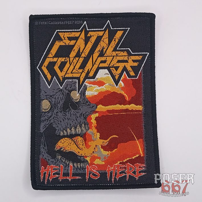 fatal-collapse-hell-is-here-patch-gewebt-11x8cm image 1