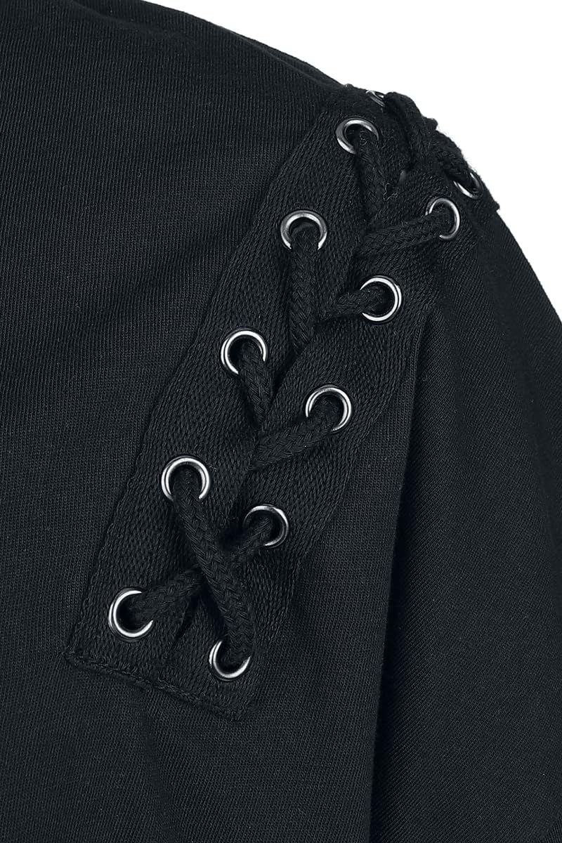 black-premium-beaks-claws-oversize-t-shirt-schwarz-print-m image 4