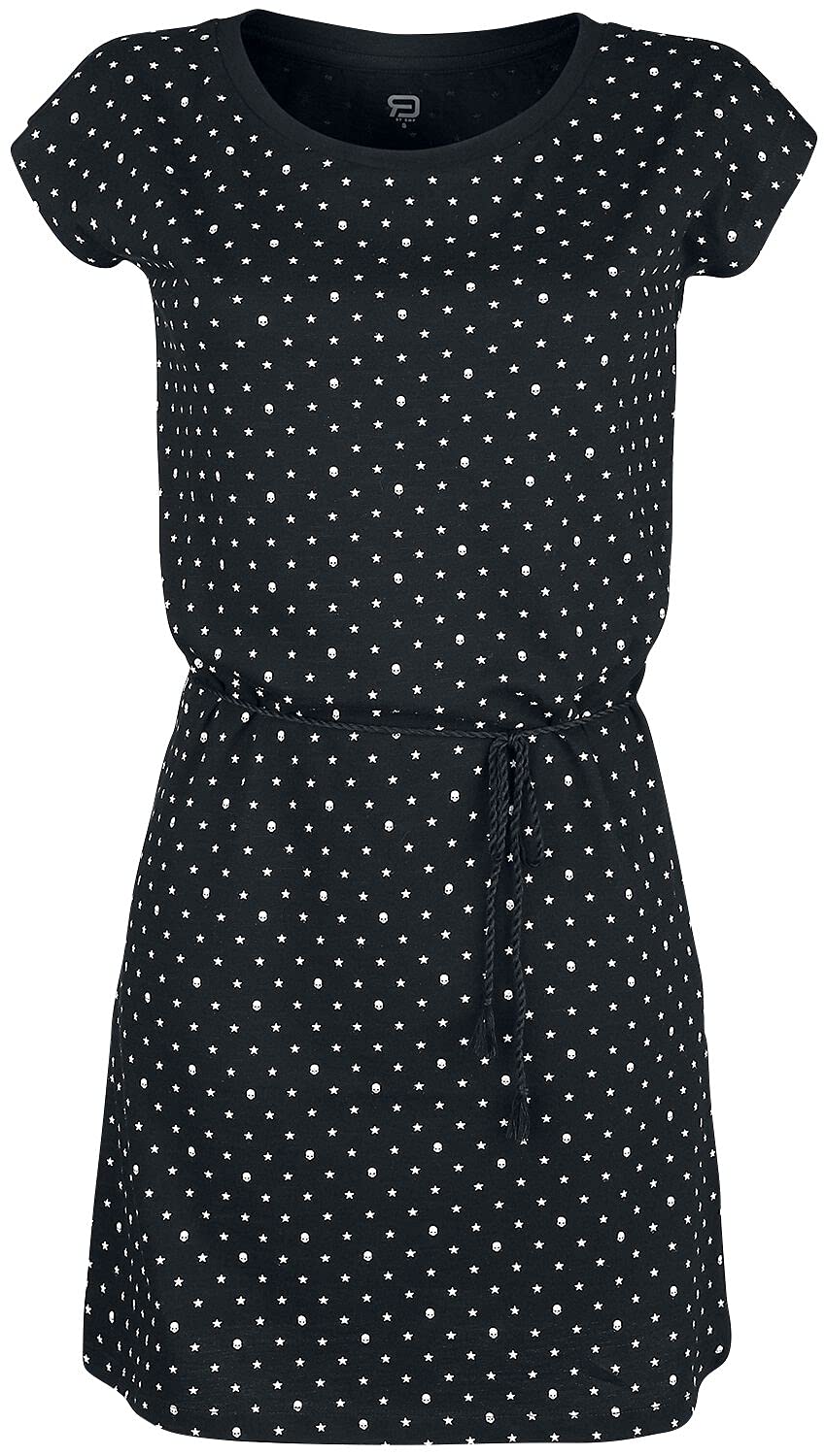 red-by-emp-kleider-kleid-schwarz-s-p-nktchen-g-rtel image 1