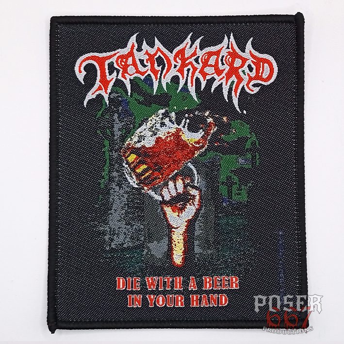 tankard-space-beer-patch-aufn-her-10-cm-schwarzer-rand image 3