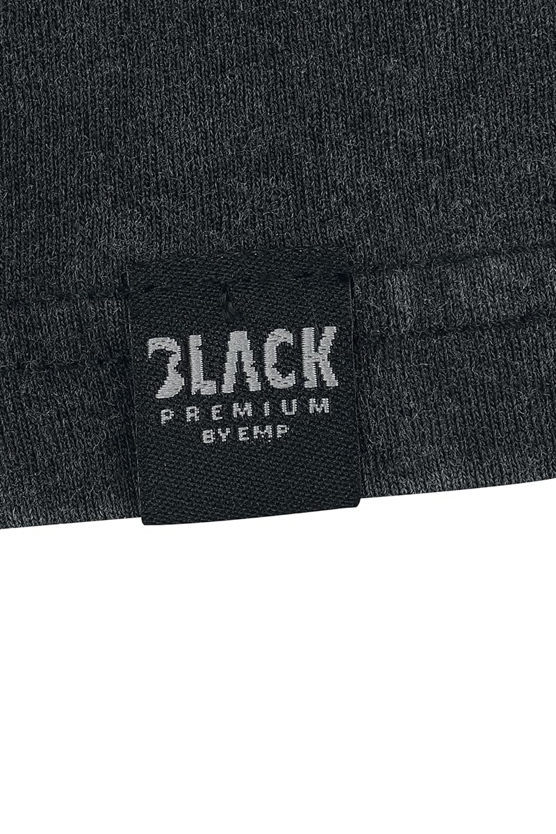 black-premium-essential-t-shirt-schn-rung-schwarz-damen image 5