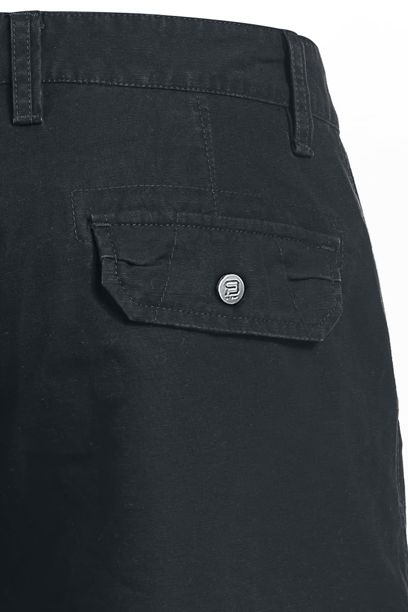 red-by-emp-army-vintage-shorts-herren-schwarz-xxl-taschen image 8
