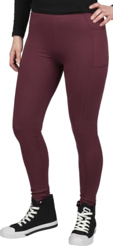 red-by-emp-damen-leggings-bordeaux-mit-taschen-gr-e-m image 8