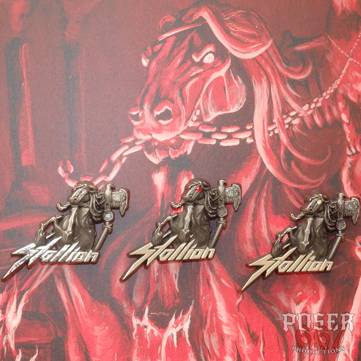 poser667-stallion-from-the-dead-3d-pin-5-cm-silber-rot image 2