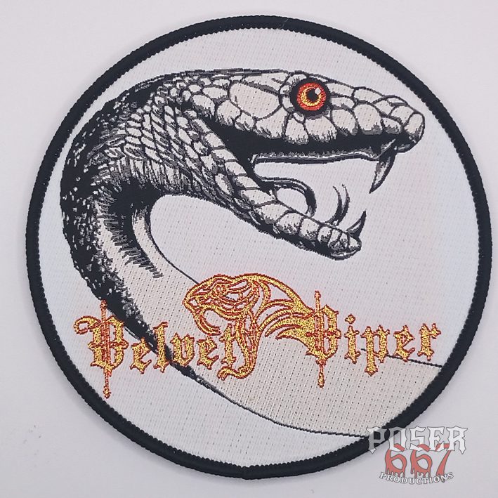 poser667-patches-velvet-viper-white-snake-patch-wei-er-rand image 2