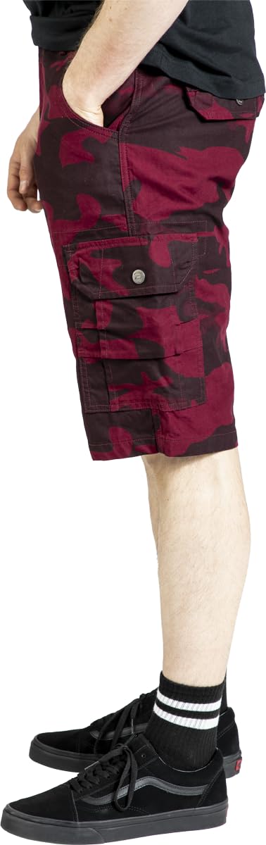 red-by-emp-army-vintage-shorts-rot-herren image 7