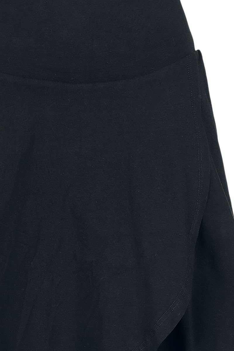 red-by-emp-schwarze-basic-leggings-mit-rock-damen-schwarz image 4