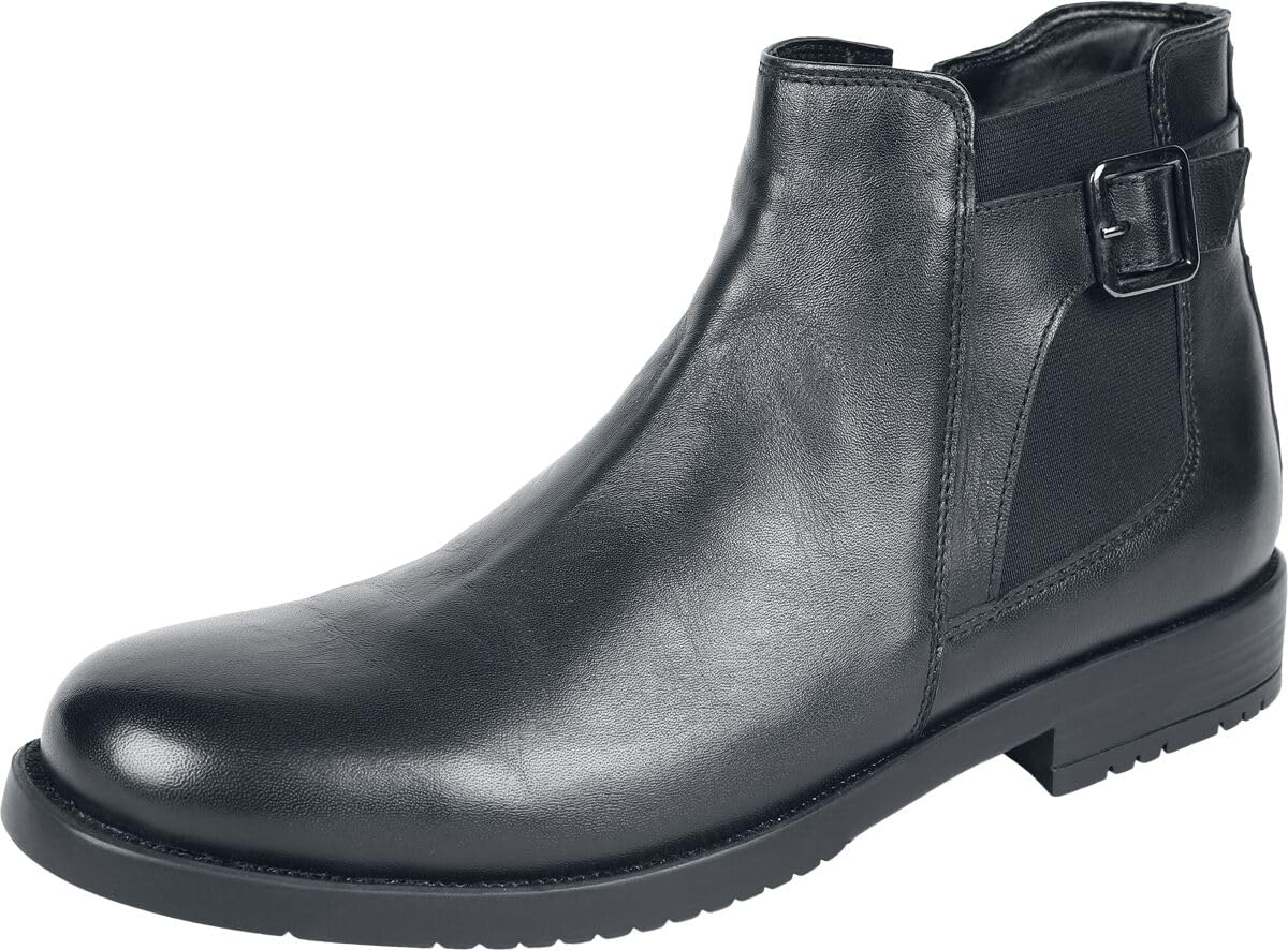 black-premium-by-emp-bikerboots-schnalle-schwarz-herren image 1
