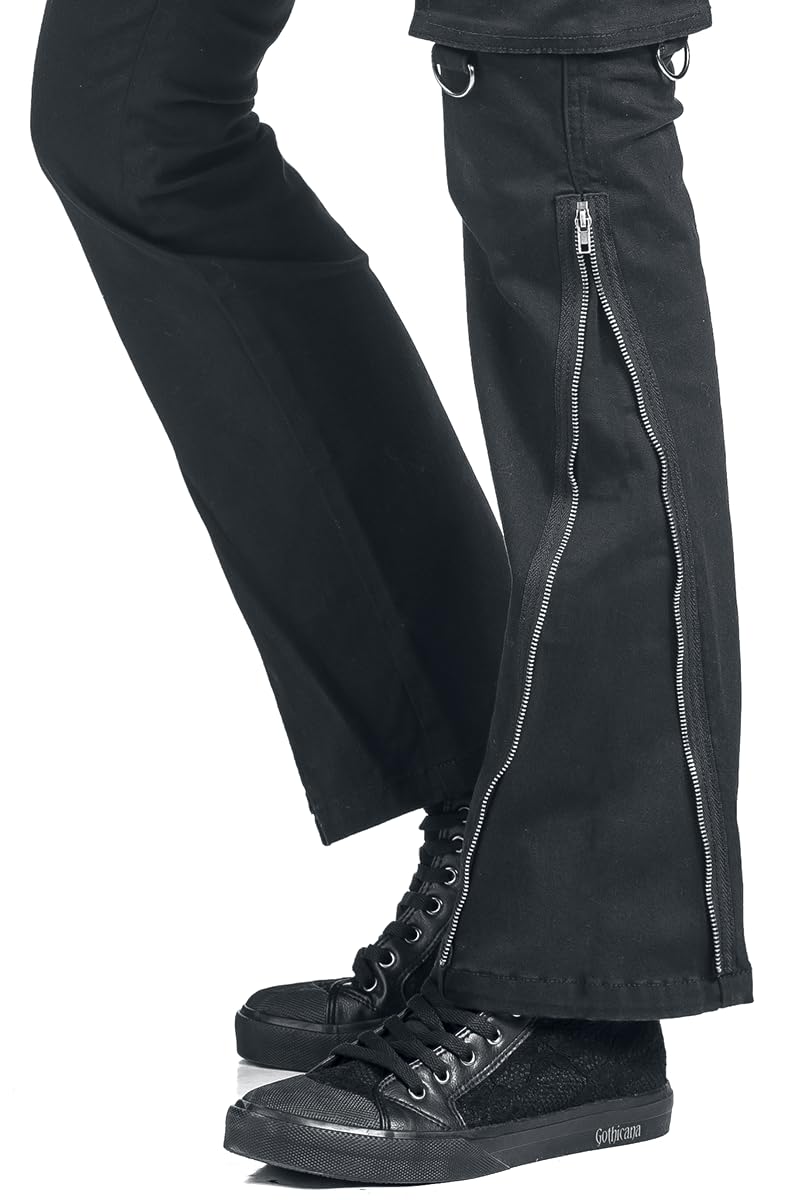 black-premium-by-emp-jeans-damen-schwarz-mit-rei-verschl-ssen-29w-30l image 4