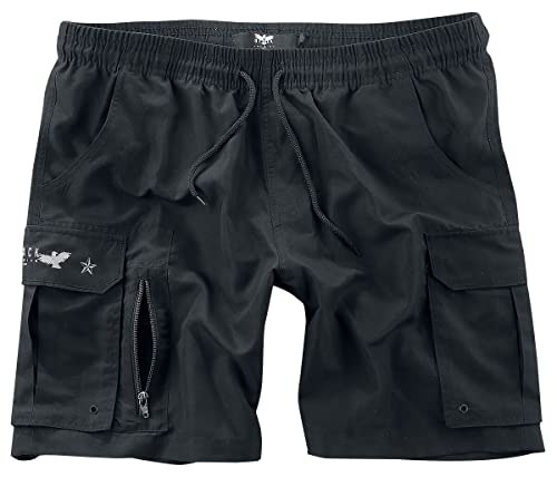 black-premium-by-emp-badehose-herren-schwarz-3xl-netz image 8
