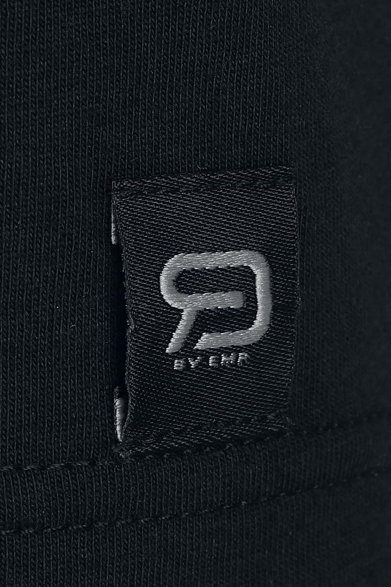 red-by-emp-schwarzes-poloshirt-herren-l-v-ausschnitt image 3