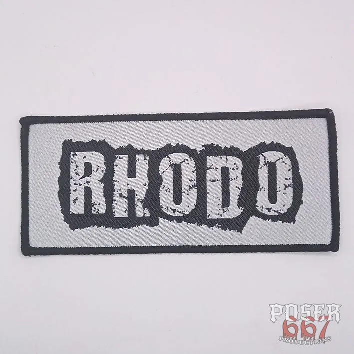 poser667-rhodo-logo-patch-aufn-her-gewebt-10-cm image 1